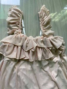 Cute Ruffle Slip Dress