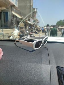 Aesthetic Y2K Sunglasses- White🤍