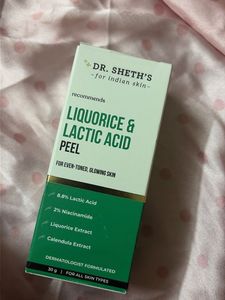 Dr. Seth's Liquorice & Lactic Acid Peel