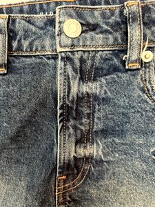 Beautiful Embroidered Denim Shorts