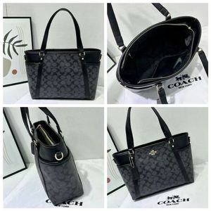 Coach Signature Canvas Tote Bag