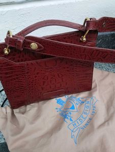 HIDESIGN LUXURY LEATHER BAG WITH DETACHABLE STRAP