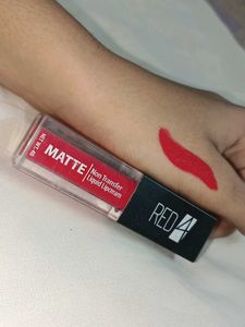 RED4 Matte Non Transfer Liquid Lipcream