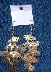 Golden Party Earrings