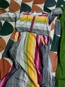 Vibrant Kurta Set with Trousers