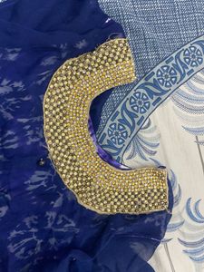 Stylish Blue Ethnic Gown