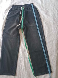 Stylish Black Denim Pants