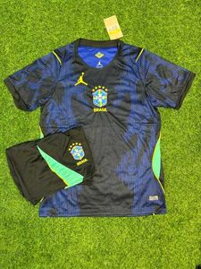 Brazil Football Jersey & Shorts Set