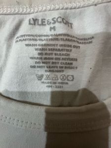 Classic White Lyle &amp; Scott T-Shirt