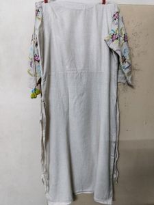 Kurti with sleeves Work