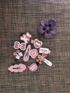 Cute Hair Clip Set + (freebie)