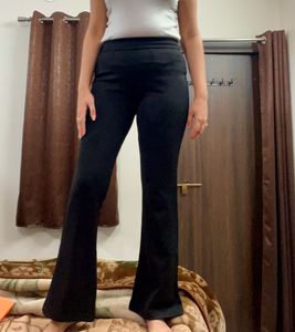 Stylish Black Flared Pants