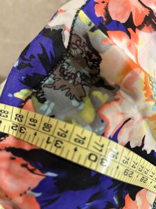 Floral Print Peplum Top