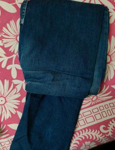 Baggy Vintage Look Blue Jeans
