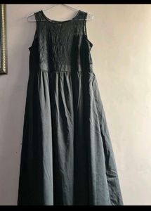 Ajio Black Dress Bust 34-36