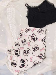 Cute Panda Pajama Set