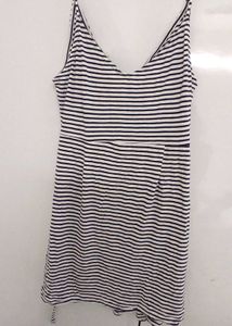 H&amp;M Classic Striped Wrap Dress