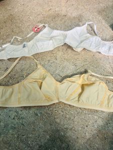 Pack 2 Cotton Bras