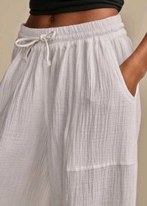 White Leg Pants