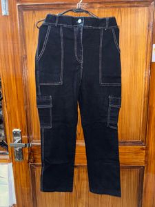 🌸Women Black Cargo Pants
