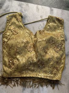 Embellished Silk Blouse