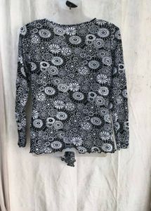 71810. Chic Floral Print Blouse
