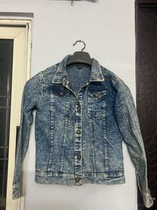 Acid Wash Denim Jacket