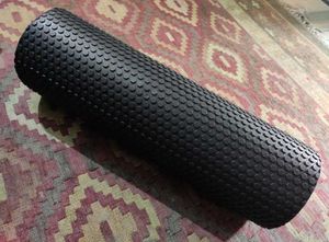 Textured Black Foam Roller