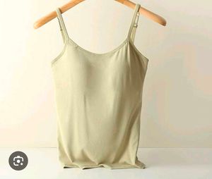 Padded Bra Camisole Top With Shorts