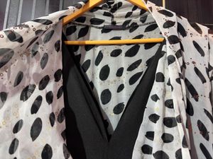 Chic Leopard Print Midi Dress (first pic is inspo)