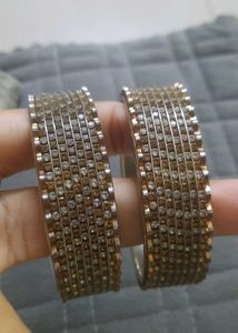 Sparkling Embellished Bangles