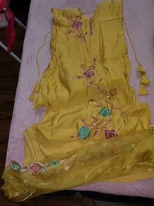 Elegant Embroidered Salwar Suit