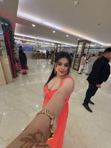 Elegant Coral Gown