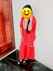 Beautiful Red Sharara Set♥️