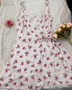 Floral Wrap Dress