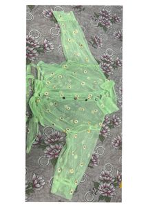 SHORT CUTE KOREAN DRESS WITH SHRUG