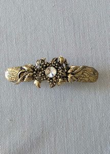 Vintage Inspired Gemstone Hair Clip