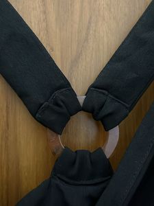 Zara Chic Black Wrap Mini Dress