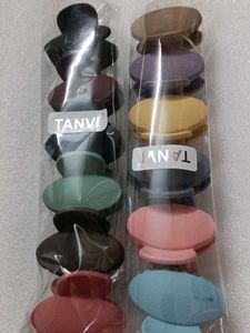 Set of 10 Hair Claw Clips