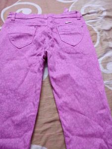 Stylish Pink "Premium Collection" Jeans
