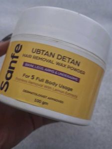 Sanfe Ubtan Detan Hair Removal Wax Powder