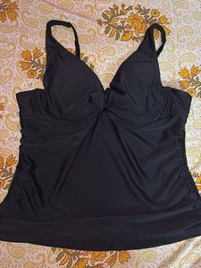 Black Swim Tank Top