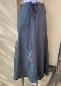 MOCCASOM Gray Maxi Skirt