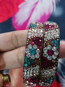 Sparkling Rhinestone Bangles
