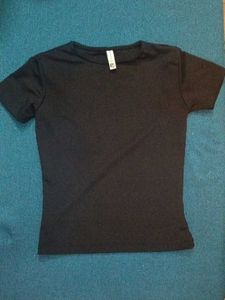 Newme Black Fitted T-Shirt
