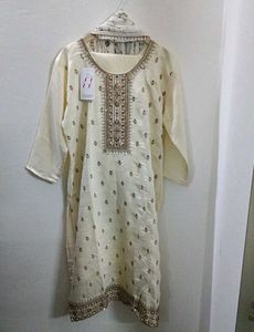 Elegant Embroidered Kurta Set with Dupatta