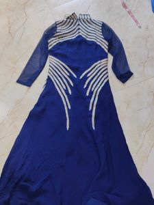 Elegant Blue  Set with Embellishments