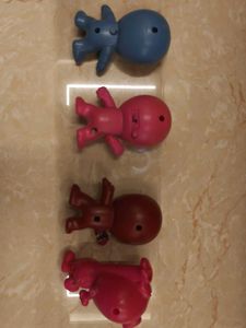 Spiderman Character Figurines Set