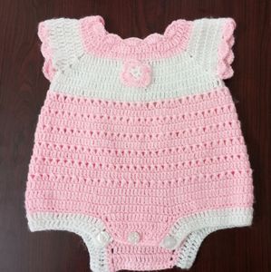 Beautiful Woollen Jumpsuit For New Born Babies...