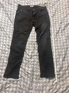 Men's Dark Wash Straight Fit Jeans